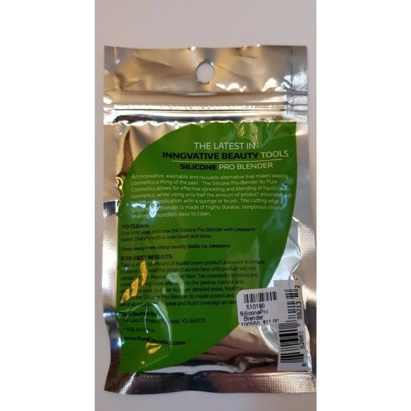 Lot of 3 Pure Cosmetics Silicone Pro Make-up Blender LatexFree Nonporous Durable - Picture 2 of 2